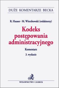 Okładka książki Kodeks postępowania administracyjnego Komentarz