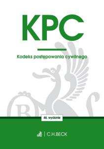 Okładka książki Kodeks postępowania cywilnego
