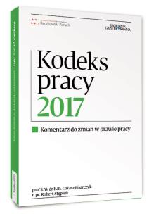 Okładka książki Kodeks pracy 2017