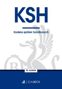 Okładka książki Kodeks spółek handlowych