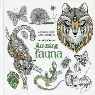 Opakowanie Kolorowanka antystresowa Amazing Fauna