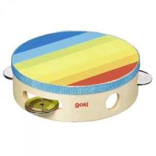 Kolorowy tamburyn. Wydawca: Goki. Multiszop.pl Opakowanie Kolorowy tamburyn