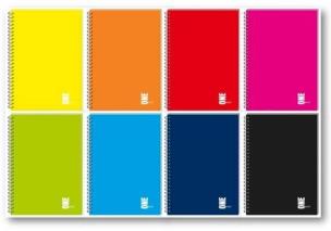 Opakowanie Kołozeszyt A5/100K kratka UV One Color (5szt)