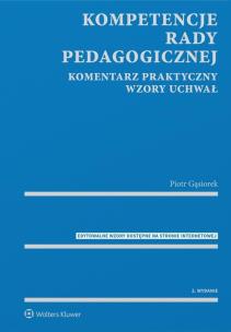 Okładka książki Kompetencje rady pedagogicznej