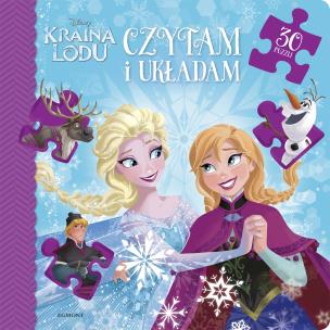 Okładka książki Kraina Lodu. Czytam i układam