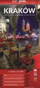 Okładka książki Kraków plan miasta 1:22500