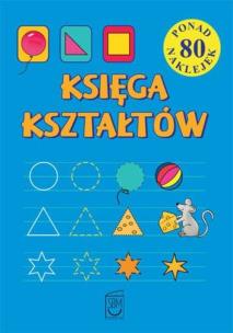 Okładka książki Ksiega kształtów 80 naklejek