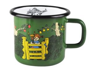 Opakowanie Kubek emaliowany 370ml zielony Przy bramie