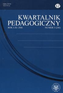 Opakowanie Kwartalnik Pedagogiczny 2016/3