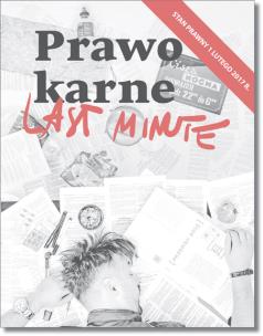 Okładka książki Last minute Prawo karne