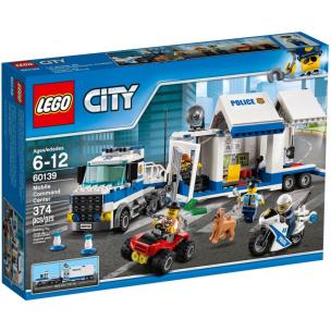 Okładka książki Lego CITY 60139 Mobilne centrum dowodzenia