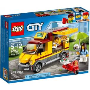 Okładka książki Lego CITY 60150 Foodtruck z pizzą