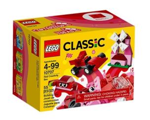 Okładka książki Lego Classic Czerwony zestaw kreatywny