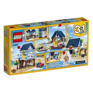 Okładka książki Lego CREATOR 31063 Wakacje na plaży 3w1