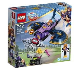 Okładka książki Lego DC SUPER HERO 41230 Batgirl i pościg Batlejem