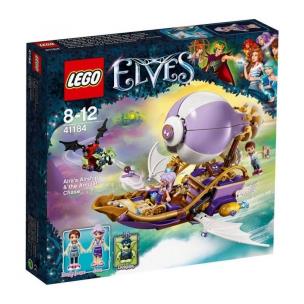 Okładka książki Lego ELVES Sterowiec Airy