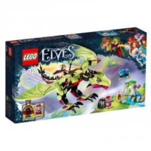 Okładka książki Lego ELVES Zły smok Króla Goblinów