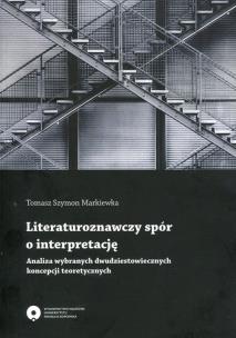 Okładka książki Literaturoznawczy spór o interpretację Analiz