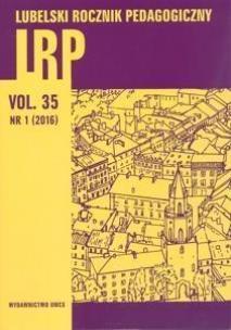 Okładka książki Lubelski Rocznik Pedagogiczny T.35. 1/2016