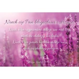 Opakowanie Magnes na lodówkę - Niech Ci błogosławi ŁĄKA