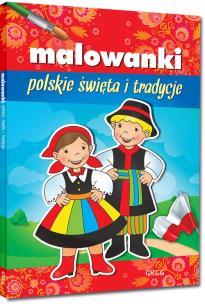 Okładka książki Malowanki - polskie święta i tradycje GREG