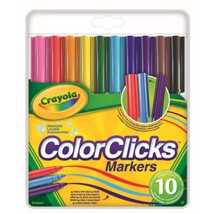 Opakowanie Markery Color Clicks 10 kolorów CRAYOLA