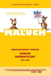 Okładka książki Matematyka z wesołym Kangurem Poziom MALUCH 2016