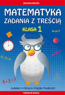 Okładka książki Matematyka. Zadania z treścią. Klasa 1 LITERAT