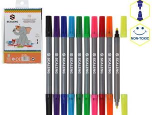 Opakowanie Mazaki dwustronne Zestaw 10 sztuk SCALING