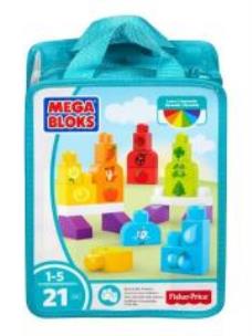 Okładka książki Mega Bloks Klocki Kolorowa układanka