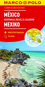 Okładka książki Meksyk Gwatemala Belize Salwador