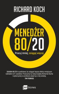 Okładka książki Menedżer 80/20