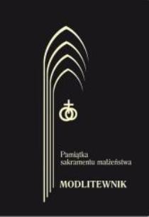 Okładka książki Modlitewnik. Pamiątka..Czarny (złocenia) wyd.2