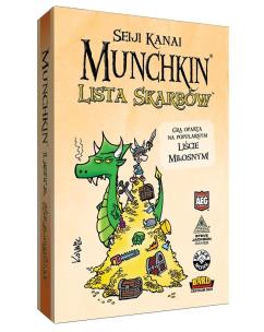 Okładka książki Munchkin Lista Skarbów BLACK MONK