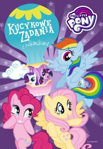 Okładka książki My Little Pony. Kucykowe zadania z naklejkami