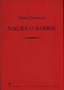 Okładka książki Nauka o barwie
