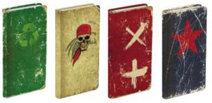 Opakowanie Notatnik Narcissus Stone Washed 8x16 zestaw 4 wzory