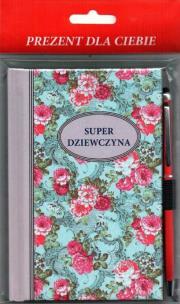 Opakowanie Notes imienny Super dziewczyna