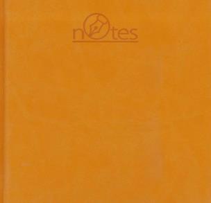 Opakowanie Notes TRIO-2 (NT-8) pomarańczowy TELEGRAPH