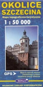 Opakowanie Okolice Szczecina mapa 1:50 000