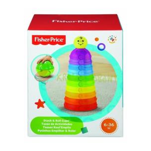 Okrągłe kubeczki do układania. Autor: Fisher-Price. Multiszop.pl Okładka książki Okrągłe kubeczki do układania