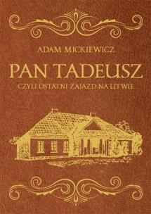 Okładka książki Pan Tadeusz