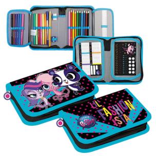 Opakowanie Piórnik z wyposażeniem 2kl Littlest Pet Shop