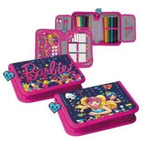 Opakowanie Piórnik z wyposażeniem 2zam Barbie w świecie gier