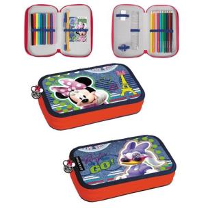 Opakowanie Piórnik z wyposażeniem 2zam Minnie