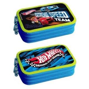 Opakowanie Piórnik z wyposażeniem 3zam Hot Wheels