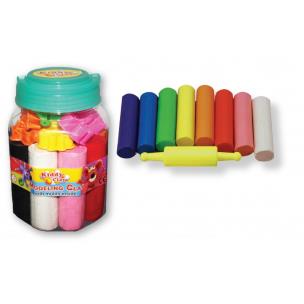 Opakowanie Plastelinowy box 8 kolorów 550g NARA