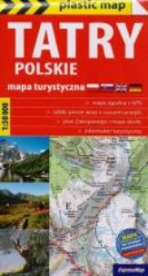 Okładka książki Plastic map Tatry polskie 1:30 000