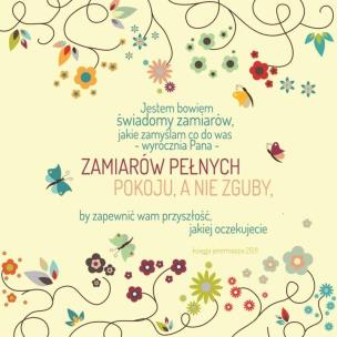 Opakowanie Podstawka korkowa - Jestem Bowiem kwiaty