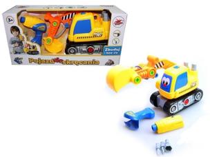 Opakowanie Pojazd do skręcania Koparka